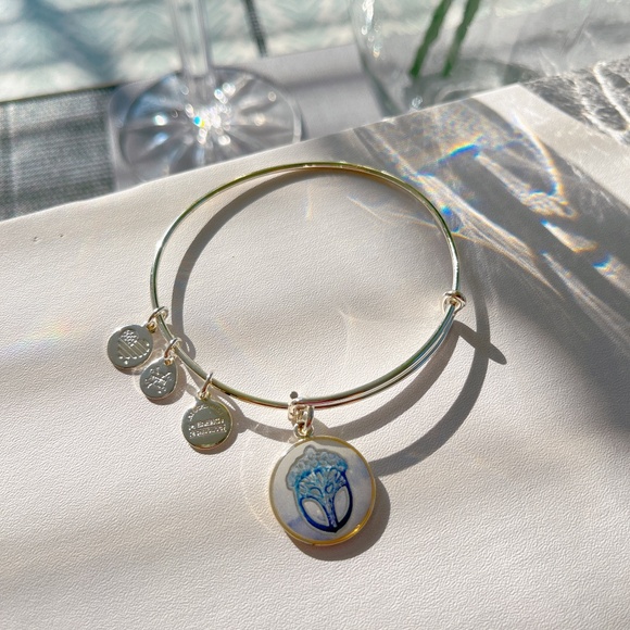 ALEX AND ANI UNEXPECTED MIRACLES SILVER  BRACELET - Picture 3 of 3